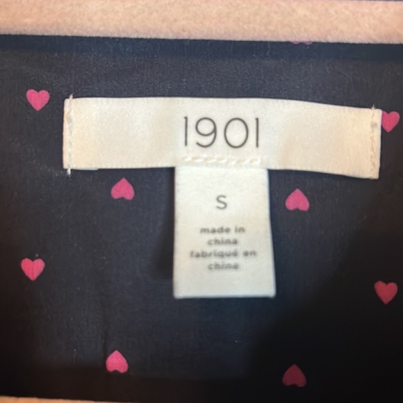 Nordstrom 1901 Hearts blouse. Like new! - Picture 3 of 4